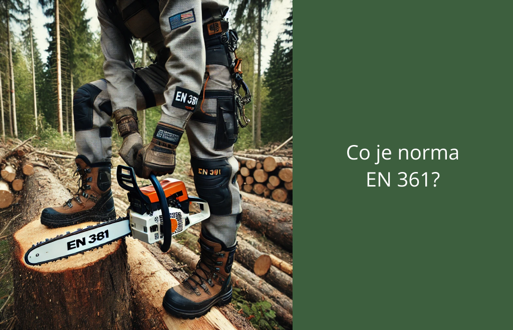 Co je norma EN 381? (Ochrana proti řezání motorovou pilou)