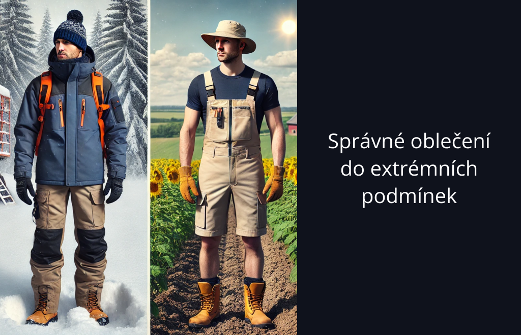 Výběr správného pracovního oblečení do extrémních podmínek
