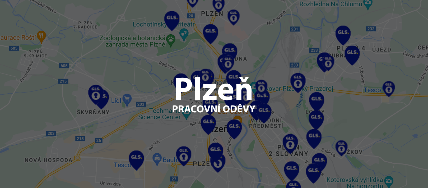 Pracovní oděvy Plzeň
