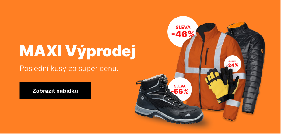 Maxi výprodej pracovních oděvů